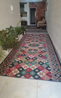 گلیم فرش ۶ متری
