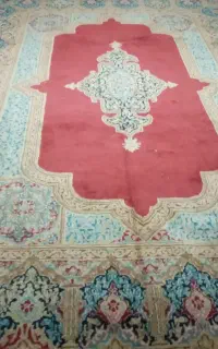 سه تخته قالی دستباف راور