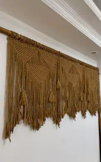 بوم ریس مکرومه دیواری