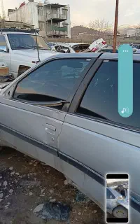 پژو پارس تصادفی