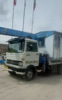 جرثقیل دیواندره کفی دکل بلند ۱۷ متری
