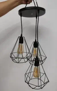 فروش دو عدد چراغ آویز(لوستر)