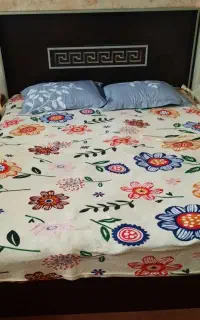 تخت دونفره جک دار، همراه تشک
