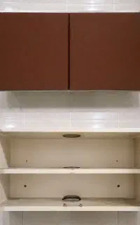 کابینت فلزی مخصوص هود ۹۰ سانتی