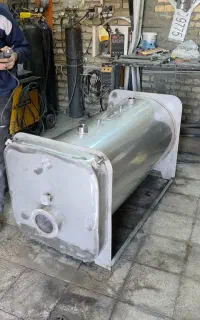 دیگ آبگرم فوق سریع استخر استیل مبدل گالوانیزه مدل۷