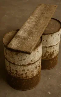 اجاره تخته و بشکه و فرغون و...