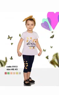 تیشرت شلوارک دخترانه