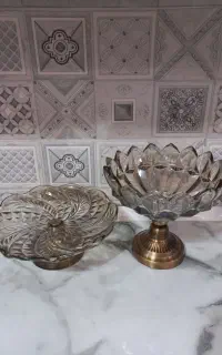 جامیوه ای و ظرف شیرینی شامپاینی