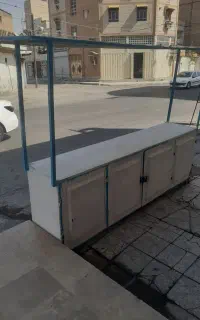 دکه چهار دره فلزی
