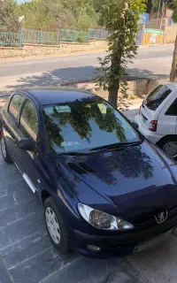 پژو 206 تک برگ بدون رنگ