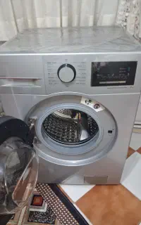 لباسشویی اسنوا8کیلویی سیلور.نونو باکارتنA81S