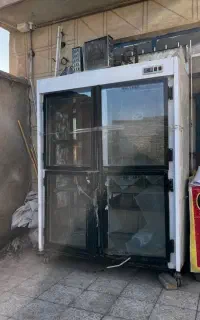خریدو یخچال  ایستاده سوخته و سالم و بدون گاز