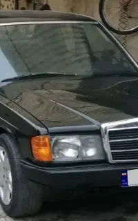 بنز  190 مشکی
