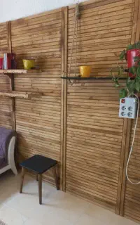 پارتیشن و دیوارپوش چوبی