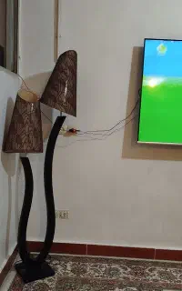 سلام یک عدد آباژور ایستاده کار کرده