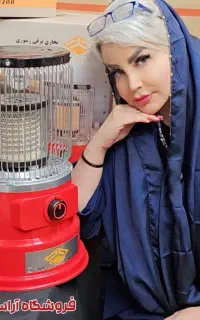 بخاری برقی مدل زنبوری آراسته ( خزر ) اجاق پخت و پز