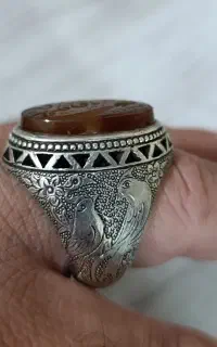 انگشتر نقره فرح نیا
