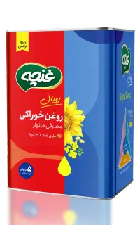 روغن غنچه قوطی 5کیلویی