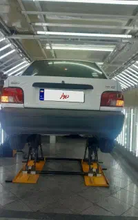 پراید سفید مدل ۹۸