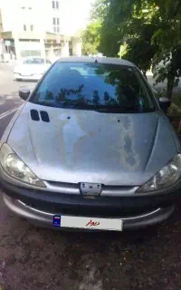 پژو ۲۰۶ تیپ ۶ اتومات مدل ۱۳۸۵