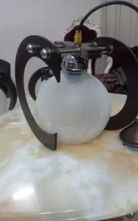 لوستر  آشپزخانه و دیوار کوب اتاق