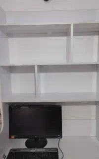 میزکامپیوتر وتحریر ومطالعه کتابخانه وصندلی چرخ دار