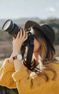 عکاس و فیلمبردار خانوم