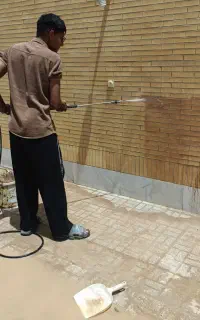 شستشوی نما نماشویی سند بلاست کفسابی اصولی