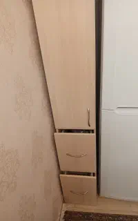 کابینت ام دی اف بلند مناسب کنار یخچال کاملا نو