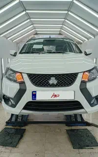 کوییک صفر RS پارس خودرو سفید مشکی
