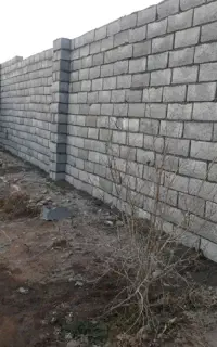 نیازمند نیروی کارگر دیوار چینی بلوک سیمانی