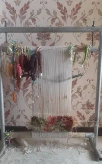 دار تابلو فرش با کلیه وسایل ونقشه