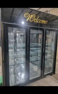 یخچال سه درب سوپر مارکت میبد