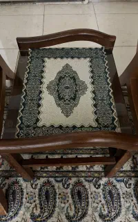 میز جلو مبلی و سه تا میز عسلی