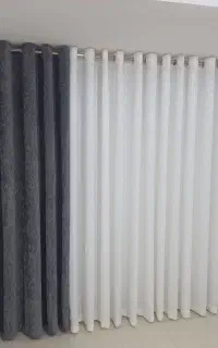 پرده مینیمال با ریل اصلی مینیمال انواع چوب پرده