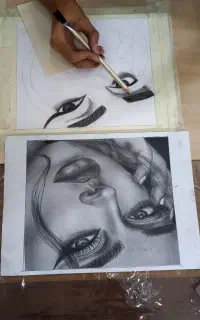 آموزش طراحی و تکنیک سیاه قلم
