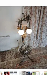 میز تلفن وچراغ خواب