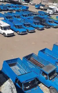 باربری وانت نیسان برگشتی پایانه شهرستان بابارنامه