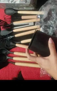 کفگیر چوب بامبو