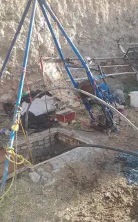 حفر چاه دستی آبی و فاضلاب