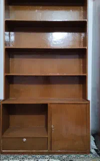 کمد کتابخانه. میز کنسول.اینه