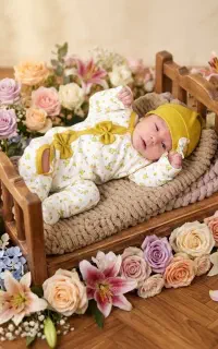 عکس نوزاد در آتلیه فیلم و عکس پانیذ
