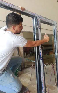 درب و پنجره دوجداره(UPVC)