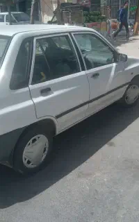 پراید بدون رنگ