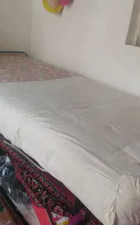 تشک طبی فنری یک نفره سالم و تمیز