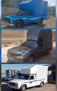 استخدام وانت نیسان، مزدا و آریسان مسقف