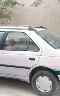 پژو ۴۰۵ نقرای مدل ۸۷