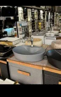 روشویی کابینتی مدل ساده/ پایه دار /کاسه ی-کد 9