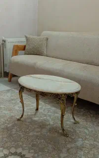 میز عسلی برنزی