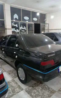 پژو۴۰۵مدل ۸۲بدنه شیشه بازدید  جعفرآباد